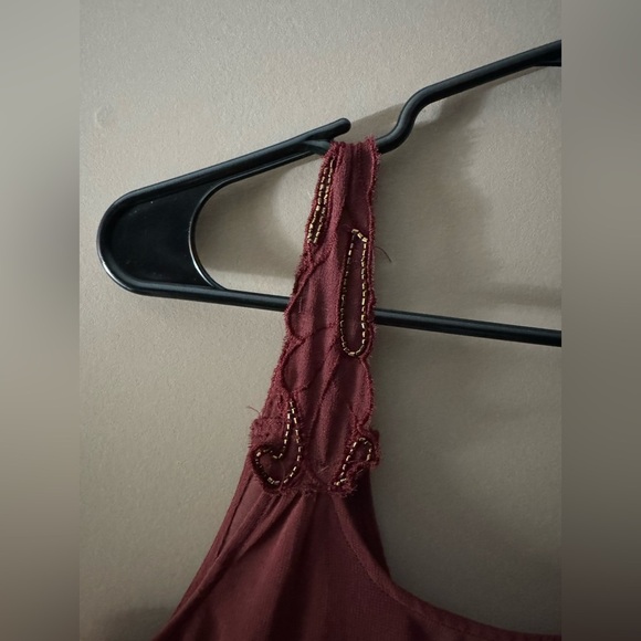 Free People Sheer Beaded Slip Top - Picture 6 of 6